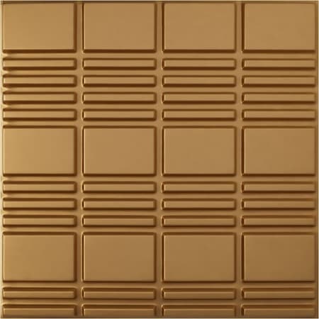19 5/8in. W X 19 5/8in. H Stacked EnduraWall Decorative 3D Wall Panel, Total 32.04 Sq. Ft., 12PK